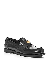 Miu Women's Penny Coin Loafers