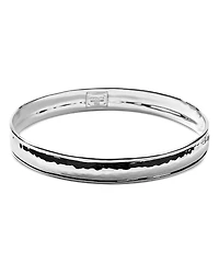 Ippolita Sterling Silver Classico Hammered Goddess Bangle Bracelet