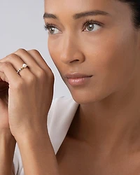 Sterling Silver & 18K Yellow Gold Luna Cultured Freshwater Pearl Ring