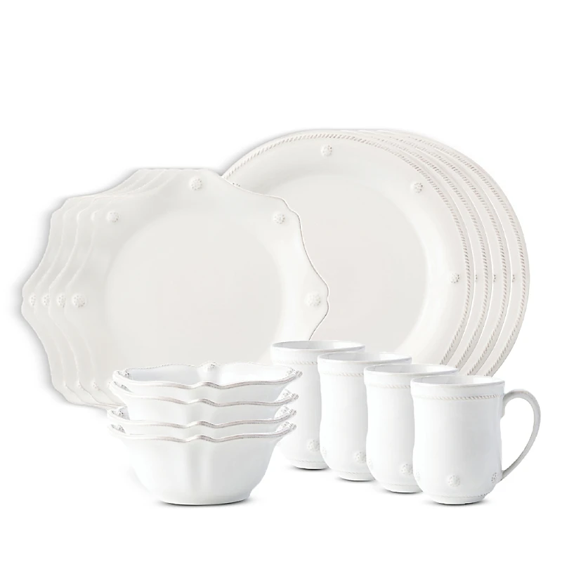 Juliska Berry & Thread 16 Piece Dinnerware Set