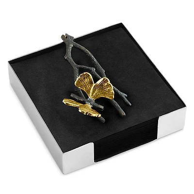 Michael Aram Butterfly Ginkgo Cocktail Napkin Holder