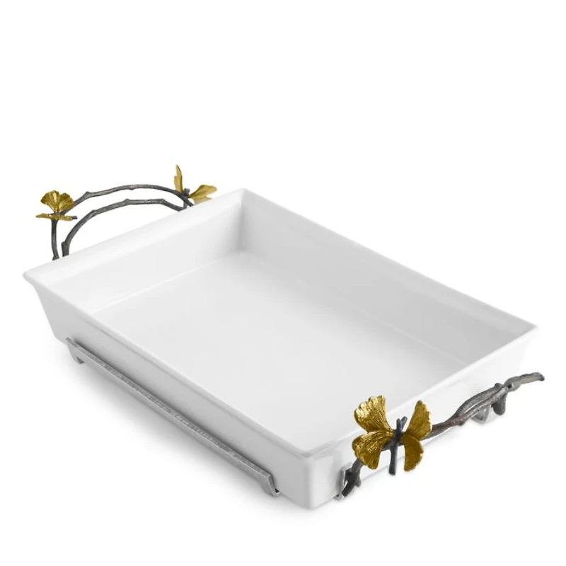 Butterfly Ginkgo 3-Qt. Casserole Dish