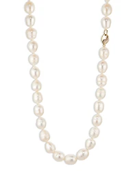 Nadri Cubic Zirconia & Cultured Freshwater Pearl All Around Collar Necklace, 18