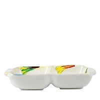 Vietri Pesci Colorati Two Part Server