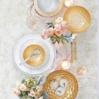 Rufolo Glass Honeycomb Salad Plate
