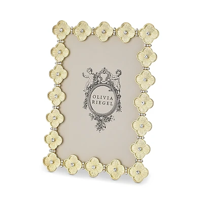 Olivia Riegel Gold Clover Picture Frame