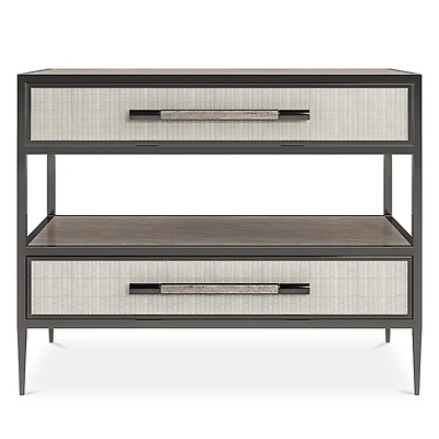 Caracole Impressive Two Shelf Nightstand