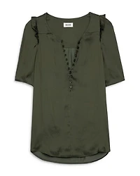 Twity Satin Blouse