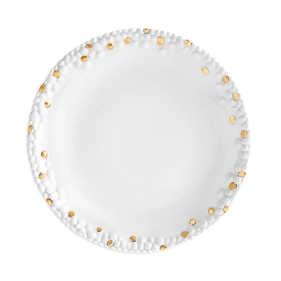 L'Objet Haas Mojave Bread & Butter Plate with Gold Accents