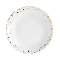 L'Objet Haas Mojave Bread & Butter Plate with Gold Accents