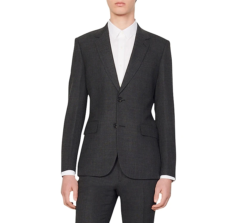 Sandro Legacy Gray Suit Jacket