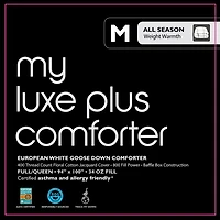 My Luxe Plus Down Comforters - Exclusive
