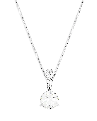 Swarovski Stilla Solitaire Crystal Pendant Necklace, 14.9