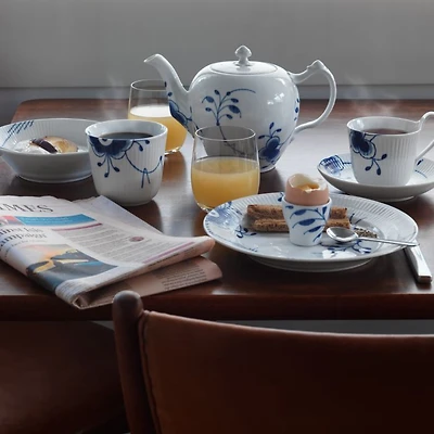 "Blue Fluted Mega" Teapot