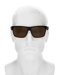 Polarized Square Sunglasses, 64mm