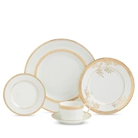 Vera Wang Wedgwood Lace Gold 5-Piece Place Setting