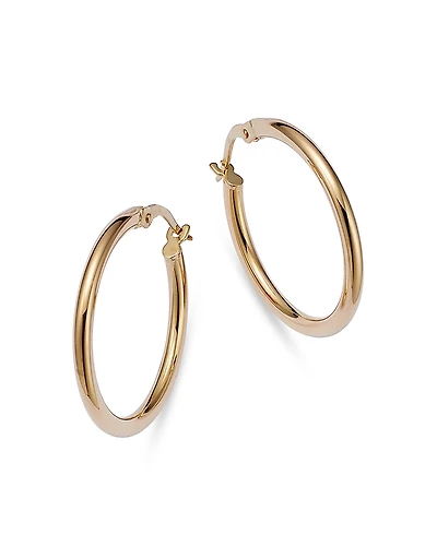 Roberto Coin 18K Yellow Gold Round Hoop Earrings