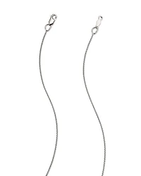 Diamond Cross Pendant Necklace in 14K White Gold, 0.25 tcw