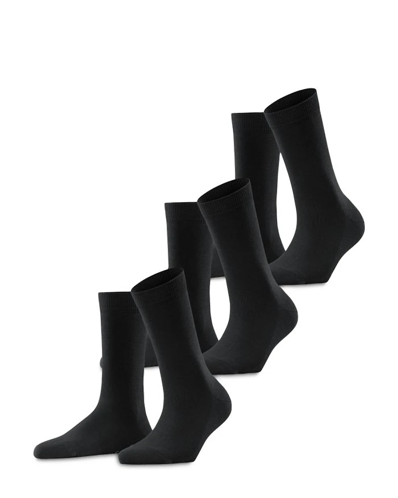 Family Sustainable Cotton Socks, Set of 3