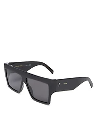 Celine Polarized Flat Top Square Sunglasses, 57mm