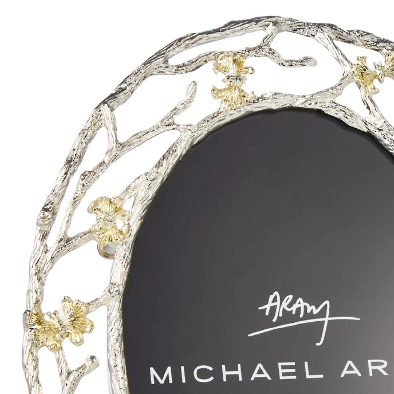 Butterfly Ginkgo Oval Luxe Frame - Exclusive