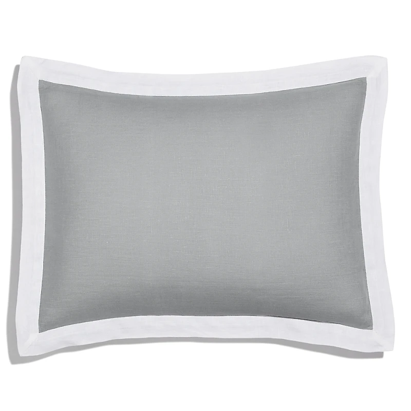 Amalia Home Collection Stonewashed Linen Boudoir Sham