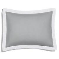 Amalia Home Collection Stonewashed Linen Boudoir Sham