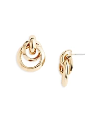 Kenneth Jay Lane Love Knot Drop Earrings