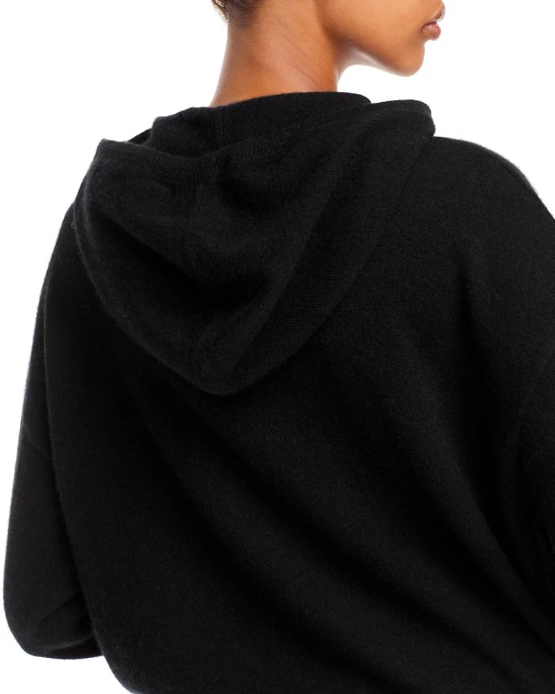 Drop Shoulder Cashmere Hoodie - Exclusive