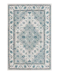 Lr Home Hans Traditional Trailing Floral Medallion Area Rug, 93 x 117