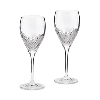 Wedgwood Vera Wang Diamond Mosaic Goblets, Set of 2
