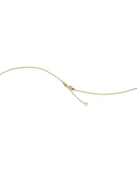 18K White & Yellow Gold Fusion Diamond Puzzle Inspired Pendant Necklace, 17.72"