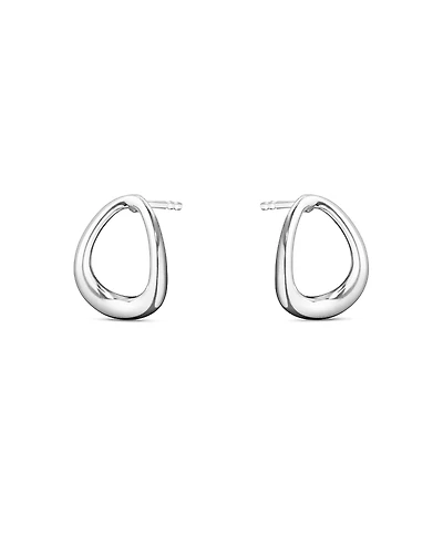 Georg Jensen Sterling Silver Offspring Stud Earrings