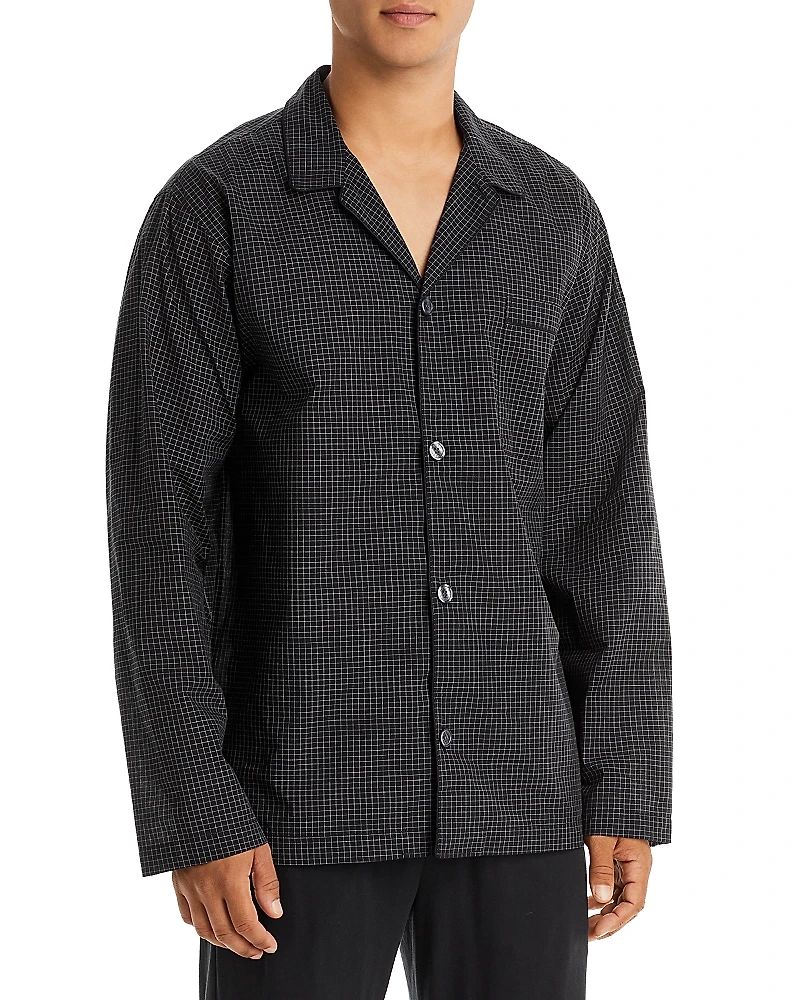 Polo Ralph Lauren Cotton Check Button Down Pajama Shirt