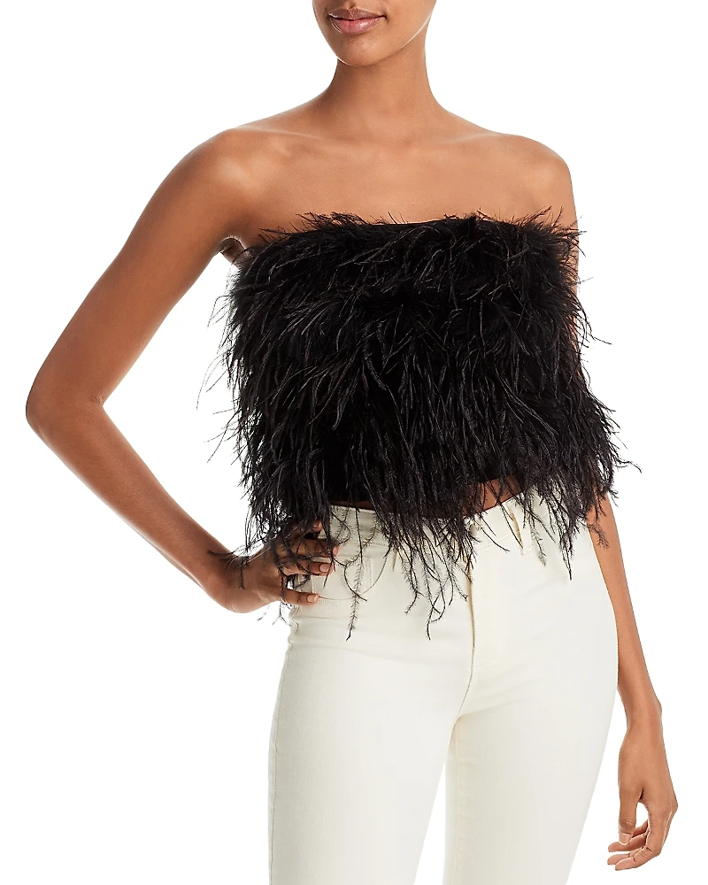 Lucy Paris Milly Feather Top