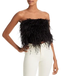Lucy Paris Milly Feather Top
