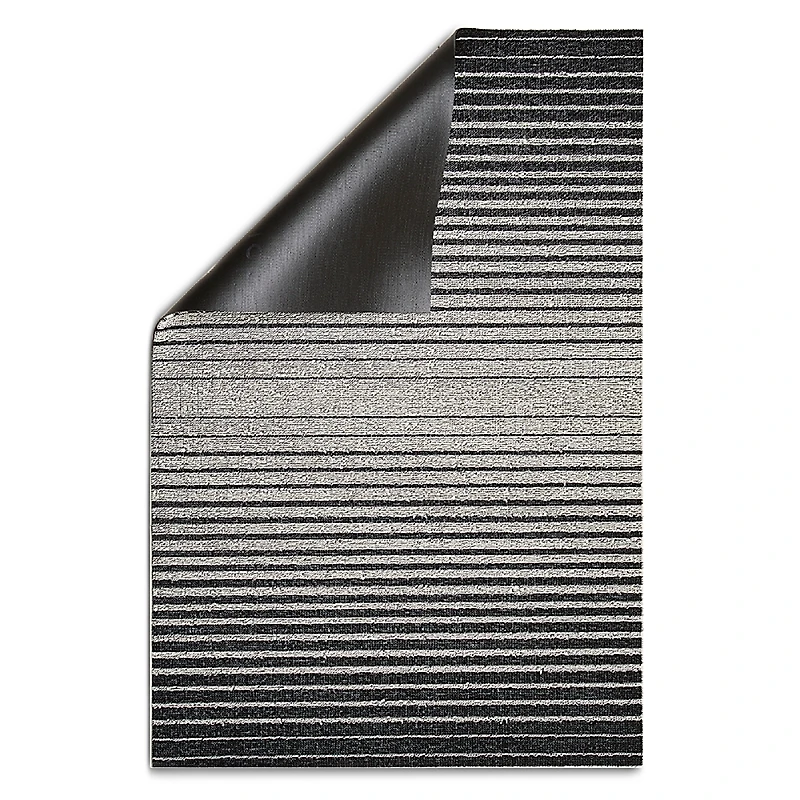 Chilewich Domino Stripe Shag Utility Mat, 24 x 36