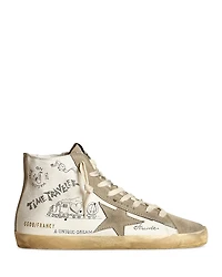 Golden Goose Women's Francy High Top Lace Up Sneakers