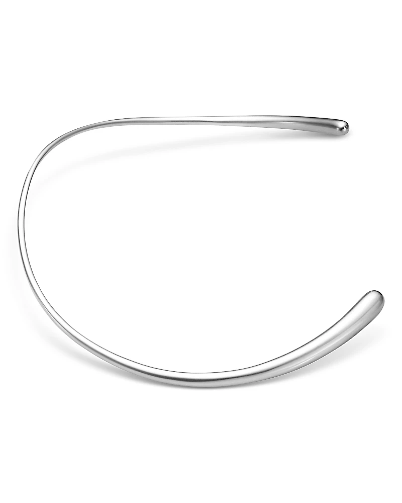 Georg Jensen Sterling Silver Mercy Ring Necklace