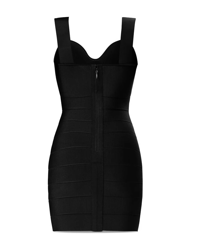 Icon Strappy Sweetheart Neckline Mini Dress