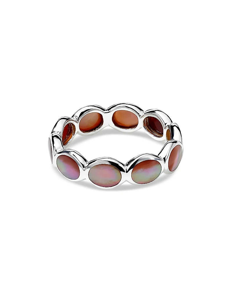 Ippolita Sterling Silver Rock Candy Brown Shell Ring