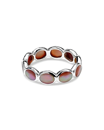 Ippolita Sterling Silver Rock Candy Brown Shell Ring