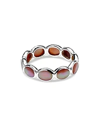 Ippolita Sterling Silver Rock Candy Brown Shell Ring
