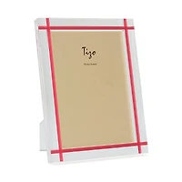 Tizo Contrast Inlay Lucite Frame, 5 x 7
