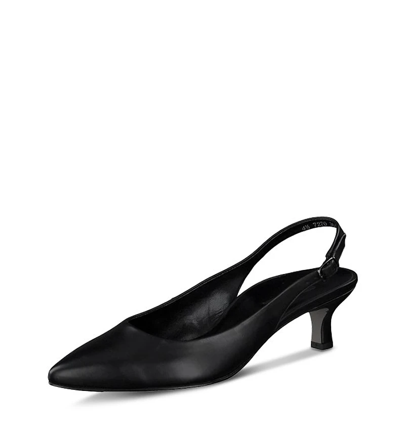 Women's Rio Pointed Toe Kitten Heel Slingback Pumps