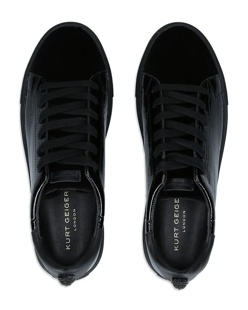 Men's Laney Croc Embossed Low Top Sneakers