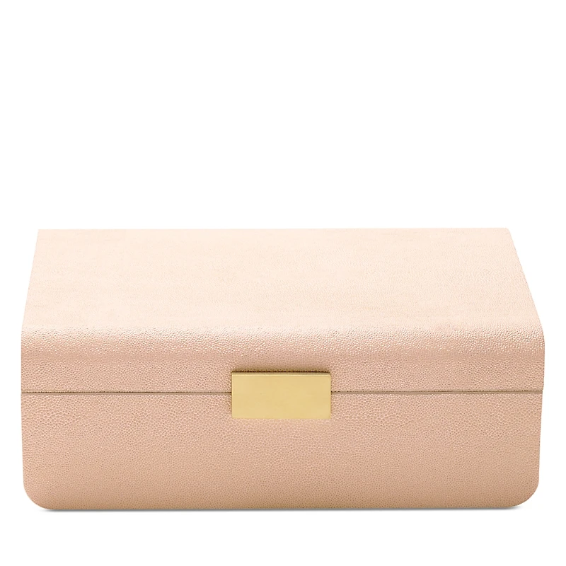 Aerin Modern Shagreen Large Jewelry Box