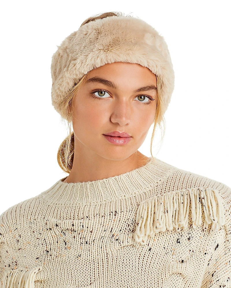 Apparis Eleni Faux Fur Headband