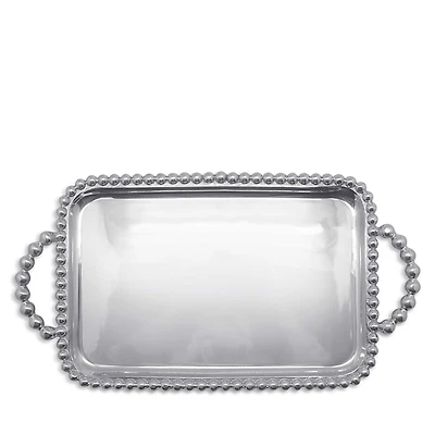 Mariposa Pearled Medium Service Tray