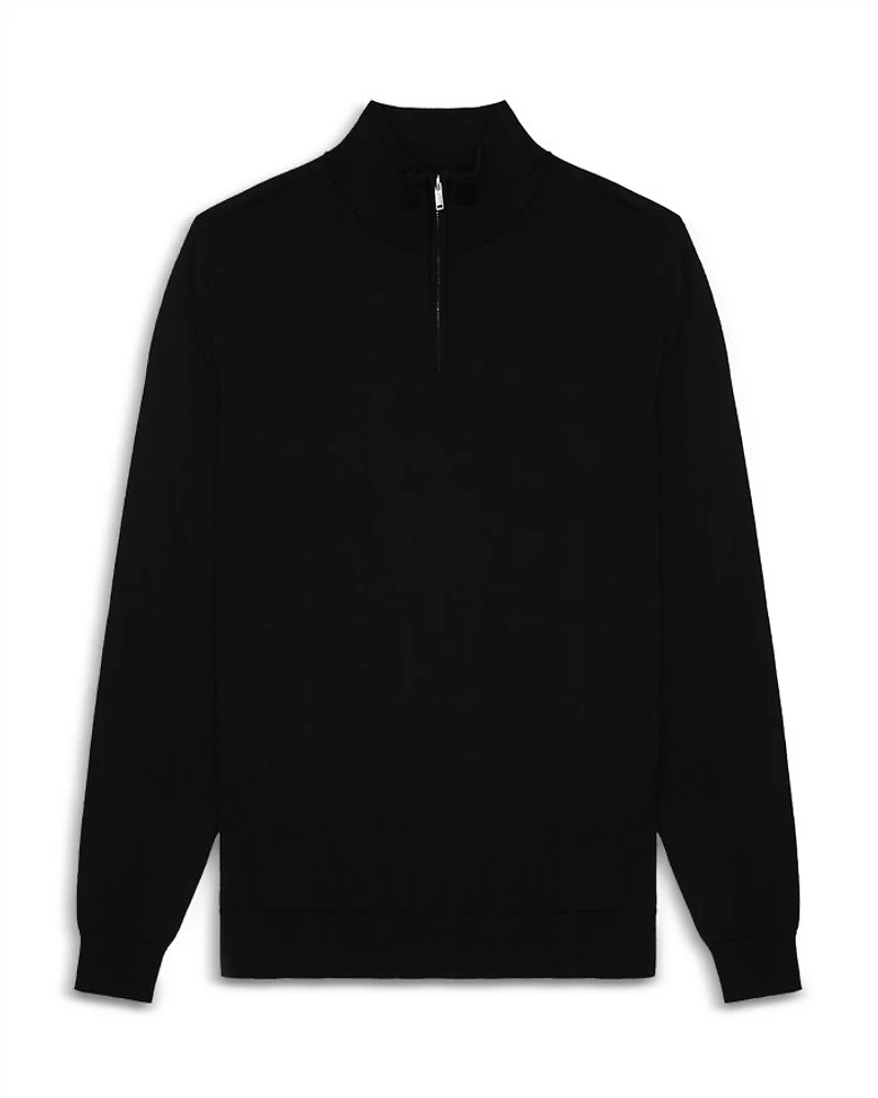 Blackhall Merino Funnel Neck Half Zip Pullover